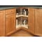 Rev-A-Shelf Maple Veneer, Light Brown, 24 in W, 26 in H, 24 in D, 14 in L, Light Brown 4WLS472-24-52 - alternate 3